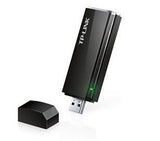 TP-LINK AC1200 WLAN Dualband USB 3.0-Adapter. 300MBit/s at 2.4GHz + 900MBit/s at 5GHz. 802.11a/b/g/n/ac. WPA2/WPA. WPS