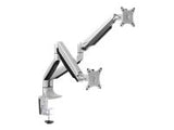 LOGILINK BP0043 LOGILINK - Dual alumium monitor desk mount,13-27, max. 9 kg