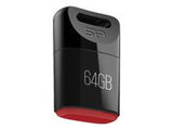 SILICON POWER USB atmintinė Touch T06 8GB USB 2.0 juoda