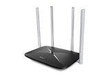 Wireless Router|MERCUSYS|Wireless Router|1167 Mbps|IEEE 802.3|IEEE 802.3u|IEEE 802.11b|IEEE 802.11g|IEEE 802.11n|IEEE 802.11ac|4x10/100M|LAN \ WAN ports 1|Number of antennas 4|AC12
