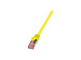 LOGILINK CQ2027S LOGILINK - Patchcord Cat.6 S/FTP PIMF PrimeLine 0,5m yellow