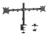 GEMBIRD MA-D2-01 Adjustable desk 2-display mounting arm 17-32inch up to 9kg