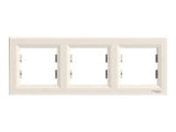 SCHNEIDER ELECTRIC 3-v. Frame ASFORA beige