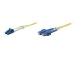 INTELLINET 303935 Fiber optic patch cable LC-SC duplex 3m 9/125 OS2 singlemode