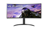 LCD Monitor|LG|34WP65CP-B|34"|Gaming/Curved/21 : 9|Panel VA|3440x1440|21:9|160Hz|Matte|1 ms|Speakers|Height adjustable|Tilt|Colour Black|34WP65CP-B