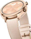 TicWatch Smart Watch C2 plus NFC, GPS (satellite), AMOLED, Heart rate monitor, Waterproof, Bluetooth, Rose Gold, Wi-Fi