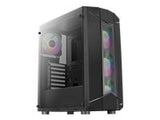 AEROCOOL AEROPGSSENTINEL-G-BK PC case ATX SENTINEL ARGB - 6 port HUB 4x120mm ARGB FAN