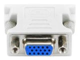 I/O ADAPTER DVI TO VGA/WHITE A-DVI-VGA GEMBIRD