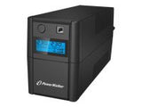 POWERWALKER VI 650 SHL UPS LINE-INTERACTIVE 650VA 2X SCHUKO RJ11 IN/OUT USB LCD