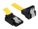 DELOCK Cable SATA 6Gb/s 50cm up/straight metal
