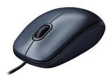 LOGITECH M100 Mouse Grey USB - EMEA