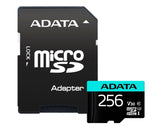 ADATA 256GB Micro SDXC UHS-I U3 V30S A2 + Adapter