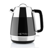 ETA Storio Kettle ETA918690020 Standard, 2150 W, 1.7 L, Stainless steel, 360ï¿½ rotational base, Black