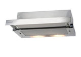 CATA Hood TF 2003 Duralum 600 Telescopic, Energy efficiency class C, Width 60 cm, 390 mï¿½/h, Mechanical control, LED, Stainless steel