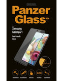 PanzerGlass Screen Protector, Samsung Galaxy A71, Glass, Black/Crystal clear