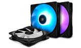 Deepcool Cooling Fan RF120 ï¿½ 3 in 1 (RGB LED lights) Case fan, 120 x 120 x 25 mm