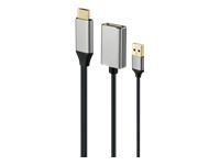 GEMBIRD Active 4K HDMI male to DisplayPort female adapter black