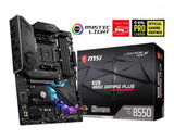 MSI MPG B550 GAMING PLUS AM4 DDR4 2xM.2 6xSATA HDMI DP ATX MB