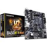 GIGABYTE B450M H AM4 DDR4 1xM.2 4xSATA d Sub HDMI mATX MB
