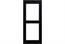 ENTRY PANEL 2 MODULE SURF./FRAME BK IP VERSO 9155022B 2N