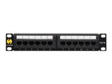NETRACK 104-14 Netrack patch panel 10 12-ports cat. 5e UTP