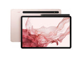SAMSUNG Galaxy Tab S8+ 5G Graphite 12.4inch 8+128GB 2800x1752 WQXGA+ Qualcomm Snapdragon 8450 Octacore incl. S-Pen Android Pink Gold