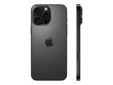Apple iPhone 16 Pro | Black Titanium | 6.3 " | Super Retina XDR | 2622 x 1206 pixels | A18 Pro | Internal RAM 8 GB | 256 GB | Dual SIM | 4G | Main camera resolution 48+12 MP | Secondary camera resolution 12 MP | iOS | 18