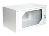 ASM CL-19 06U Wallmount cabinet 19 6U 550x350mm grey RAL 7035