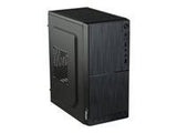AKYGA Micro ATX Case AK35BK 2x USB 2.0 black w/o PSU