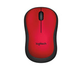 LOGITECH M220 Silent Red - 2.4GHZ - EMEA