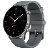 Amazfit GTR 2e Smart watch, GPS (satellite), AMOLED Display, Touchscreen, Heart rate monitor, Activity monitoring 24/7, Waterproof, Bluetooth, Slate Grey