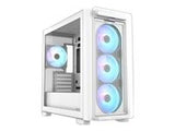 Case|ASUS|A23 PLUS|MidiTower|Case product features Transparent panel|MicroATX|MiniITX|Colour White|A23PLUSTG/ARGBWHITE