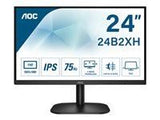 AOC 24B2XH 23.8inch IPS FHD 1920x1080 16:9 250cd/m2 1000:1 7ms HDMI1.4 and VGA inputs Lowblue Mode VESA Compatible