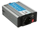 EXTRALINK automobilio įtampos keitiklis 12V-230V 500W modifikuotas sinusas OPIM-500W