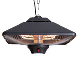 SUNRED Heater CE17SQ-B, Spica Bright Hanging  Infrared, 2000 W, Black