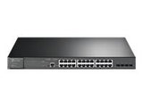 TP-LINK JetStream 28-Port Gigabit L2+ Managed Switch with 24-Port PoE+