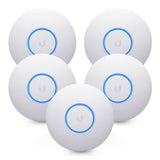 UBIQUITI UAP-nanoHD-5 2.4GHz/5GHz 802.11ac 5er Pack without POE adapter