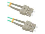 QOLTEC 54353 Qoltec Optic Patchcord SC/UPC - SC/UPC Multimode 50/125 OM4 Duplex 1m