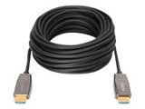 ASSMANN HDMI AOC Hybrid-fiber connection cable Type A M/M 20m UHD 8K60Hz CE gold bl