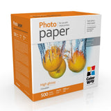 ColorWay Photo Paper 	PG2605004R Glossy, White, 10 x 15 cm, 260 g/mÂ²