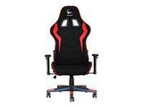 GEMBIRD Gaming chair SCORPION black mesh red skin accents