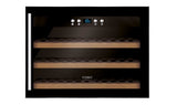 Caso Wine cooler WineSafe 18 EB Energy efficiency class G, Built-in, Bottles capacity Up to 18 bottles, Cooling type Compressor technology, Black