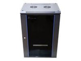 EXTRALINK 15U 600X450 wall-mounted rackmount cabinet black