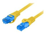 LANBERG patchcord cat.6A FTP LSZH CCA 15m yellow
