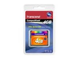 MEMORY COMPACT FLASH 4GB/SLC TS4GCF133 TRANSCEND