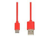 IBOX IKUMTCR I-BOX USB TYPE-C CABLE 2A RED 1m