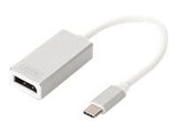 DIGITUS USB Type C 4K DP Adapter Aluminium Housing 20cm cable length Chipset VL100
