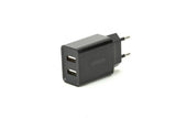 GEMBIRD EG-U2C2A-03-BK 2-port universal USB charger 2.1 A black