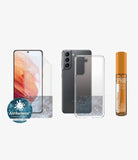 PanzerGlass Hygiene Pack Samsung, Galaxy S21, Transparent