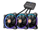 CASE FAN 120MM 3-RGB SET/RIING/CL-F042-PL12SW-B THERMALTAKE